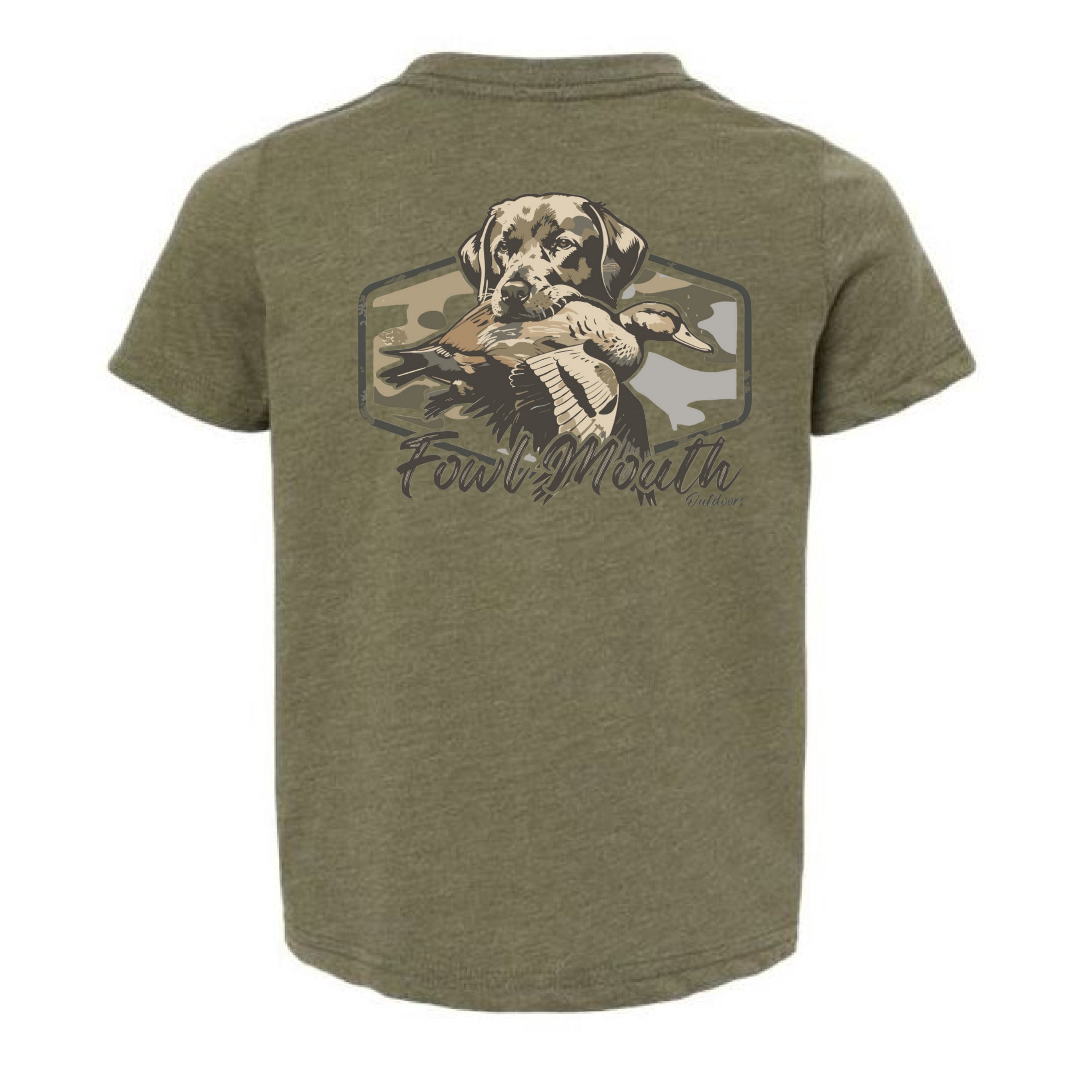 Vintage Military Green - BACK
